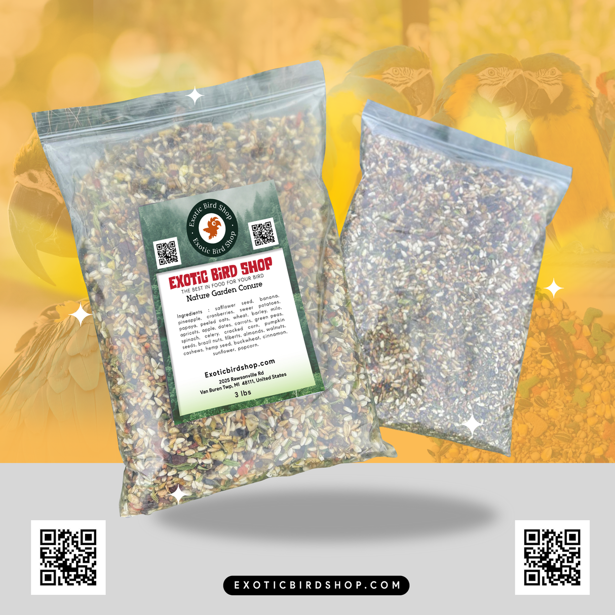 Natures Garden Conure