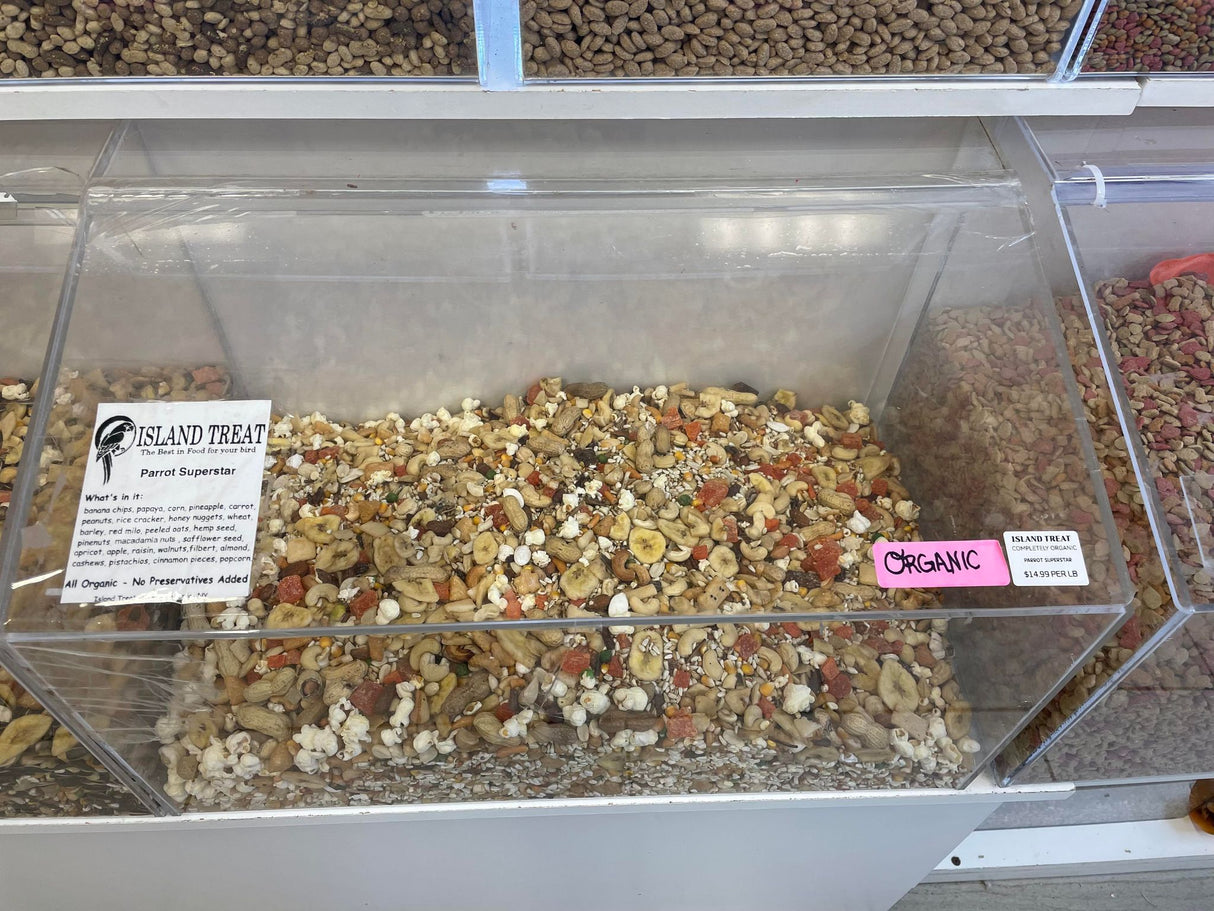 Island Treat- Parrot Superstar Treat Blend - BULK FOOD BY THE POUND