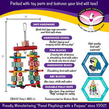 Katy's ABCs Jr. Bird Toy - SB448