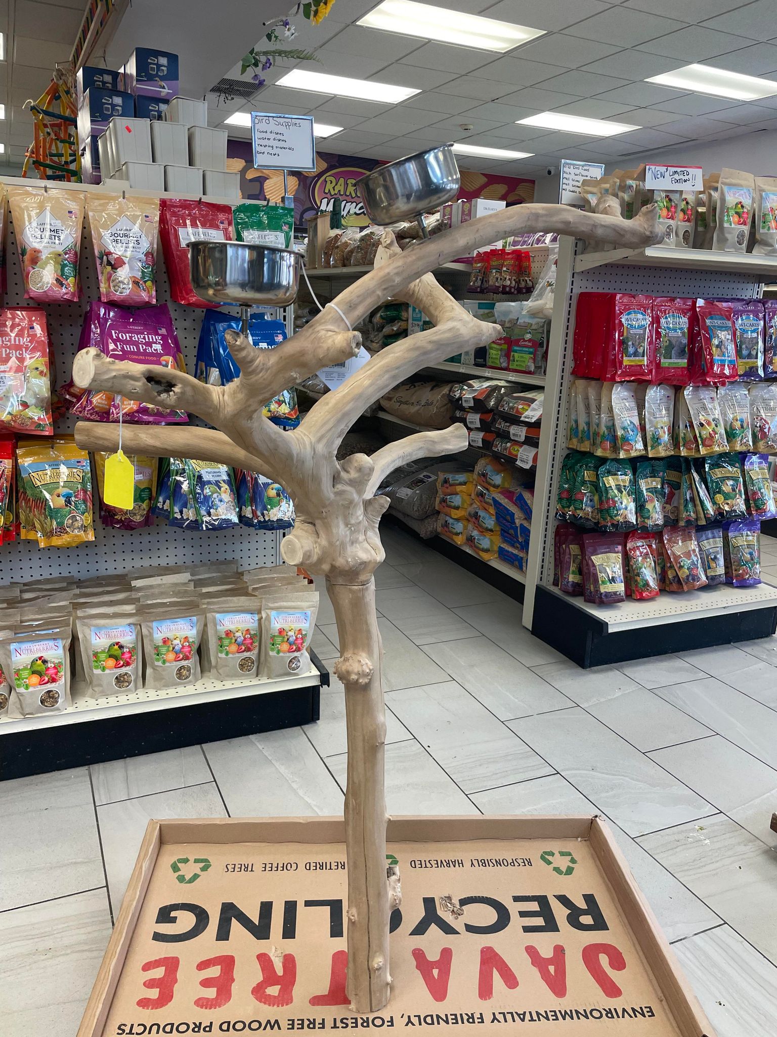 Java Edition Stand A & E Brand Java Wood Tree Stand - Large AE250L – Exotic Bird Shop