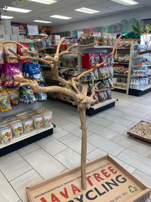 A & E Natural Java Tree Stand - Size Small- AE250S