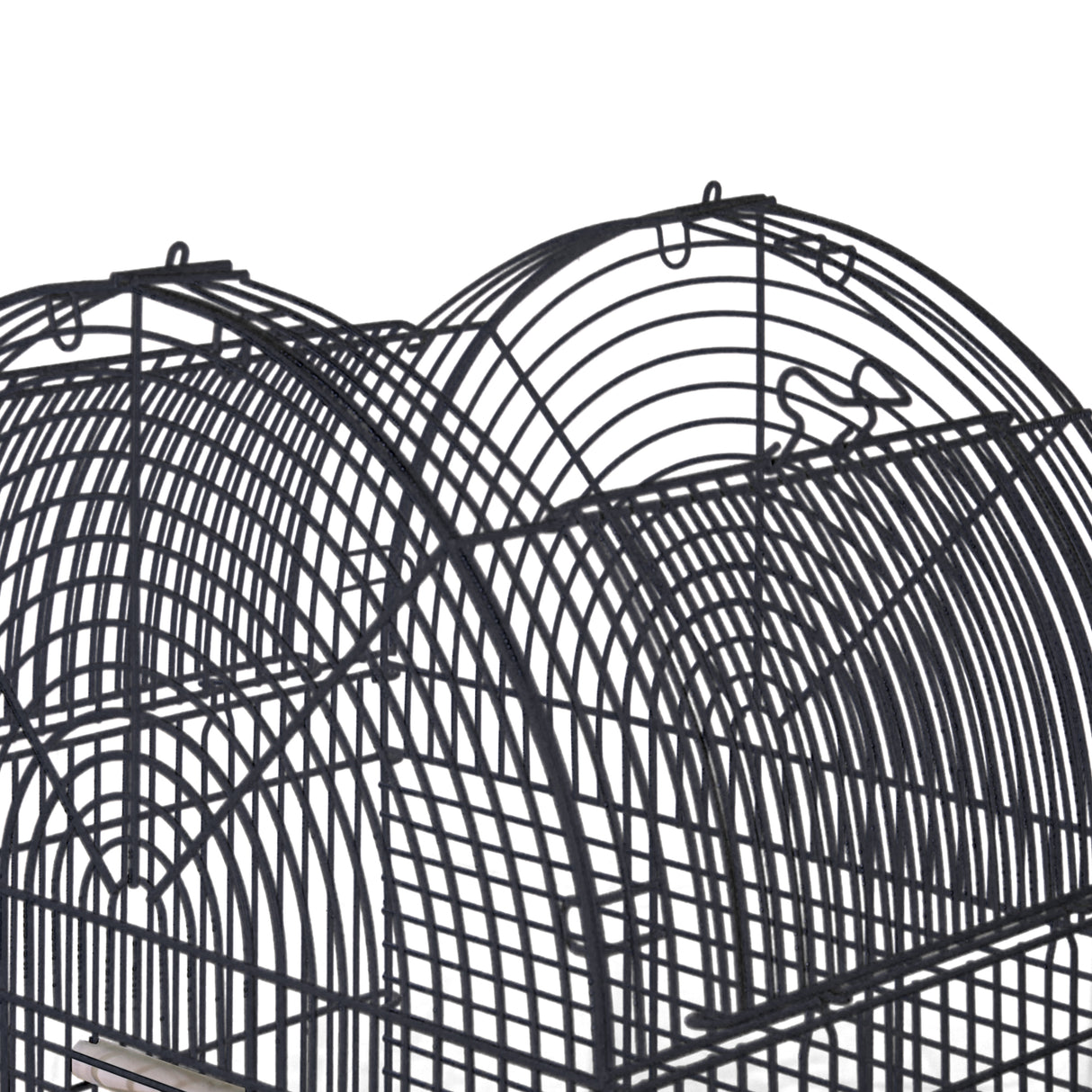 A&E 701 - 22"x17"x58" Opening Dome Top, Plastic Base, and Removable Metal Stand