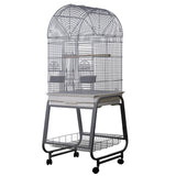 A&E 701 - 22"x17"x58" Opening Dome Top, Plastic Base, and Removable Metal Stand