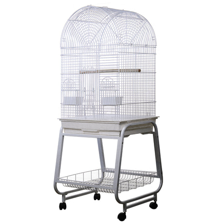 A&E 701 - 22"x17"x58" Opening Dome Top, Plastic Base, and Removable Metal Stand