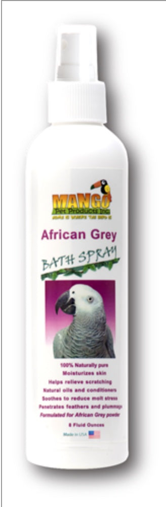 African Grey Bath Spray