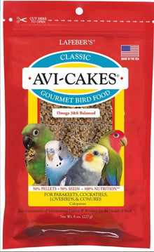 Lafeber's Avi Cakes Parakeets, Cockatiels, Lovebirds, Conures