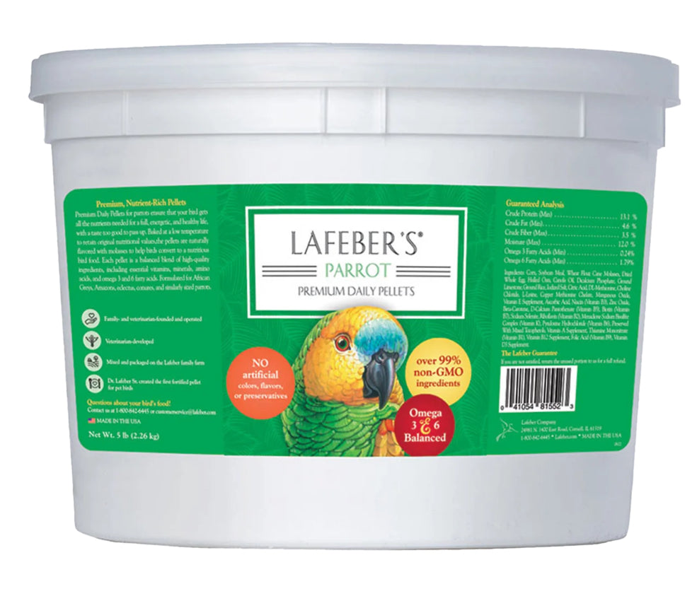 Lafeber's Daily Pellets Parrot 5LB