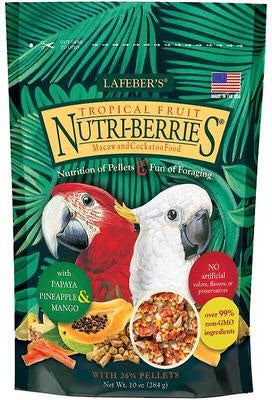 Lafeber's Tropical Fruit Nutri-Berries Macaws & Cockatoo