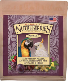 Lafeber's Senior Bird Nutri Berries 3lb  Macaw & Cockatoo