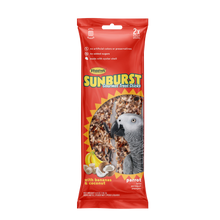 Sunburst Gourmet Treat Sticks Parrot Bananas & Coconut
