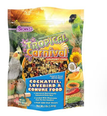 Tropical Carnival Cockatiel Lovebird