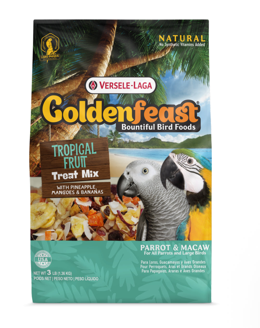 Goldenfeast Tropical Fruit Treat Mix