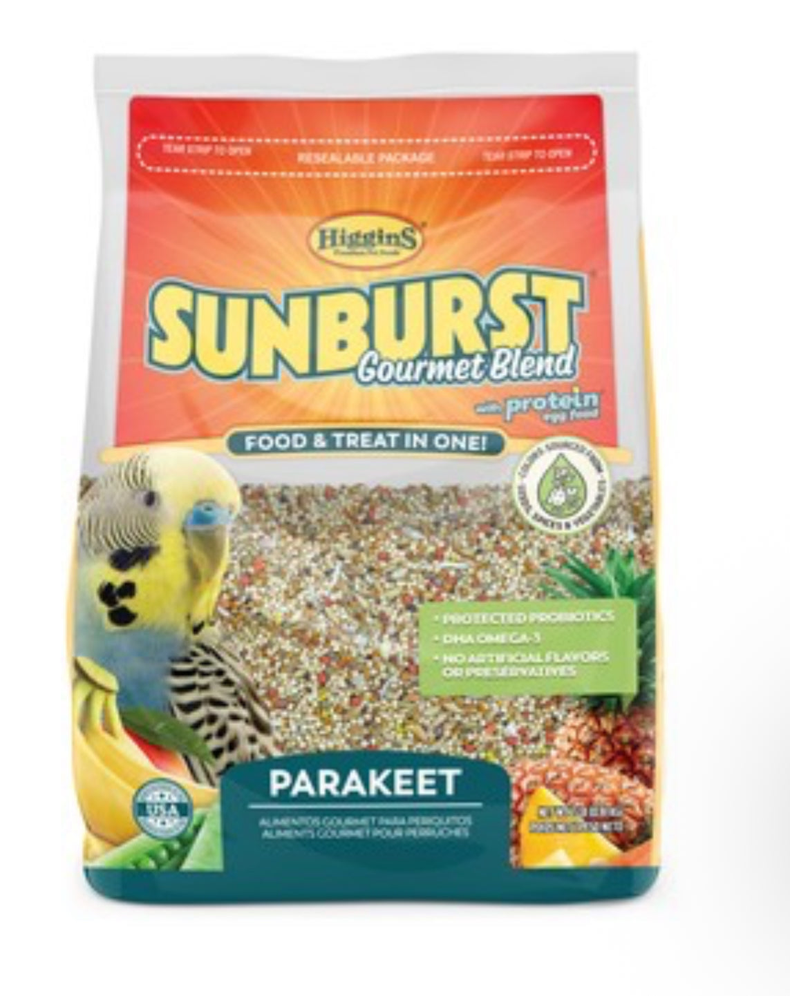 Sunburst Blend Parakeet