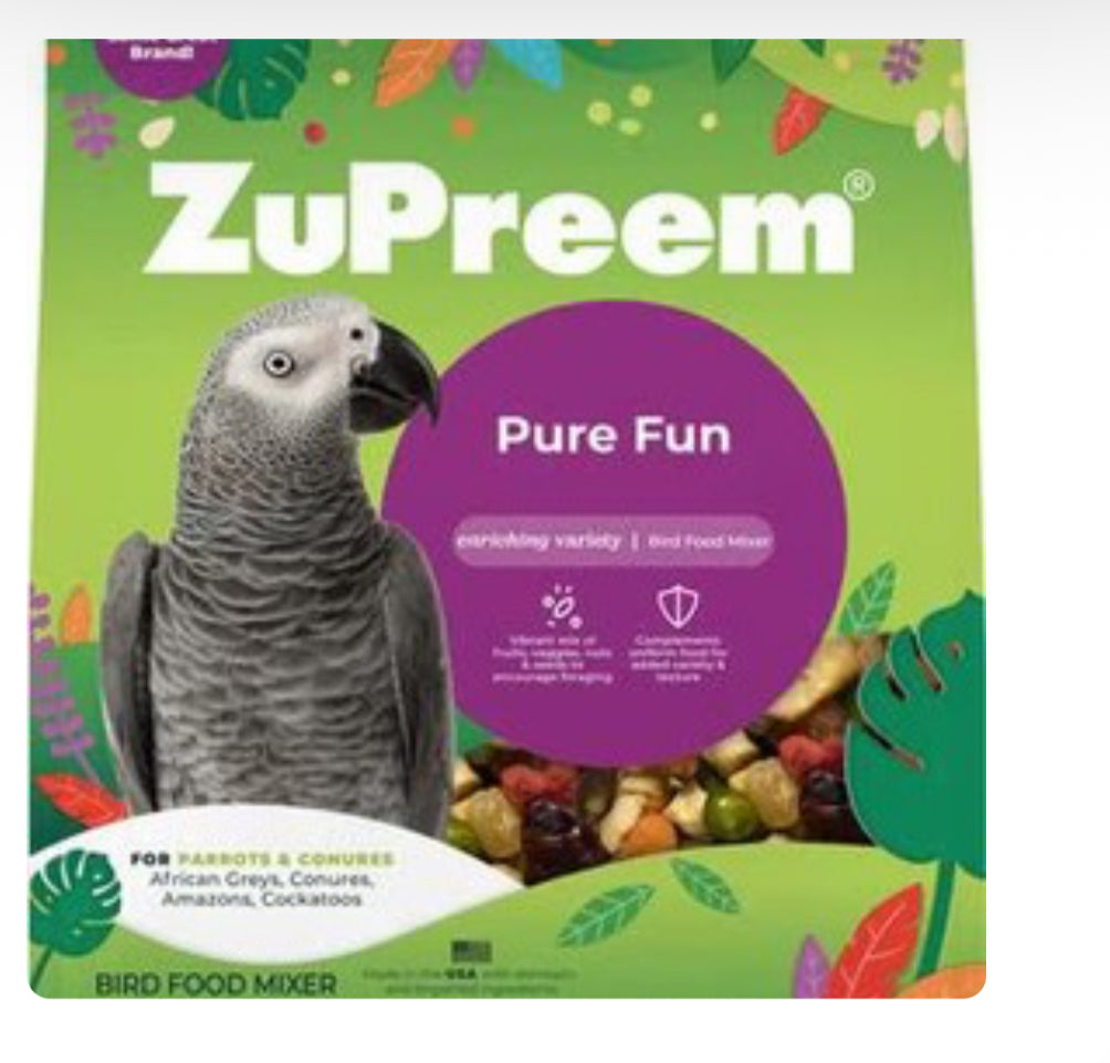 ZuPreem Pure Fun For Parrots and Conures