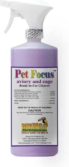 Pet Focus Aviary and Cage Quart