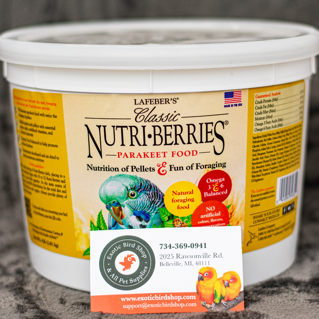 Classic Parakeet Nutri-Berries 10 Oz