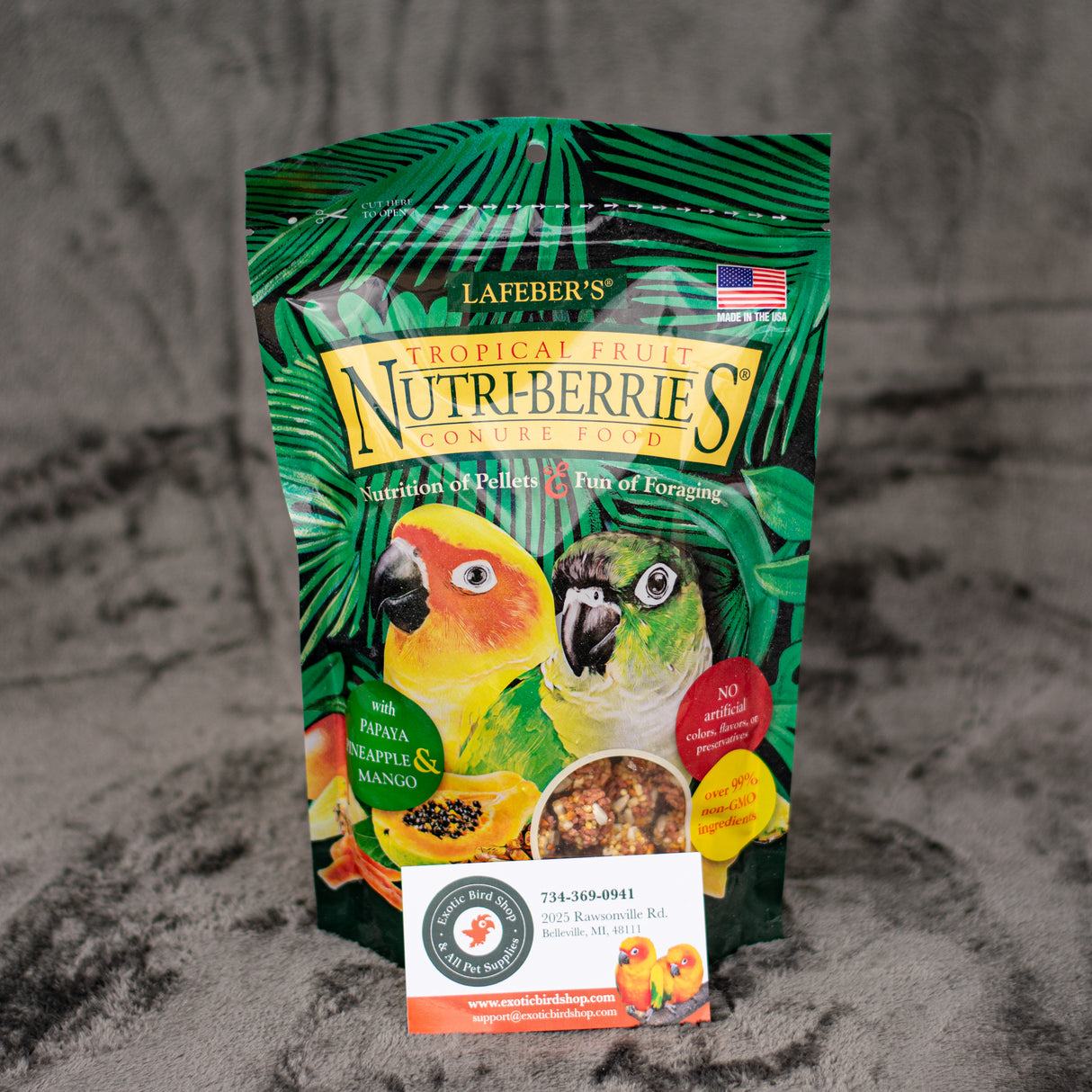 Tropical Fruit Nutri-Berries for Conures 10oz